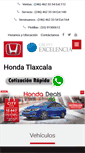 Mobile Screenshot of hondatlaxcala.com